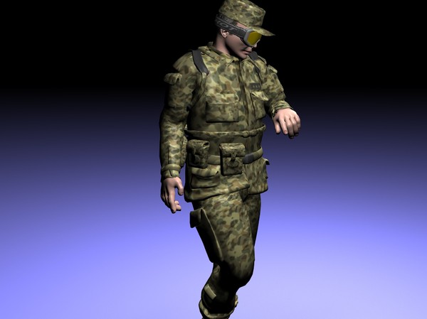 3d model general army - general by 3dDesign 1994